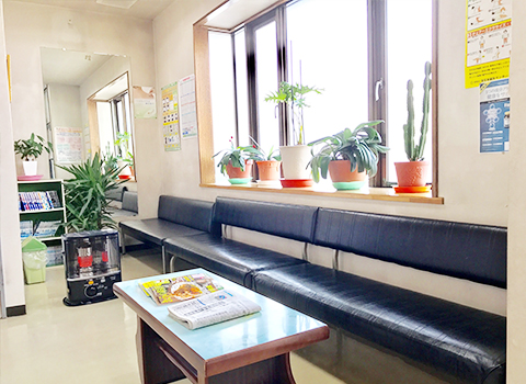 待合室と施術室